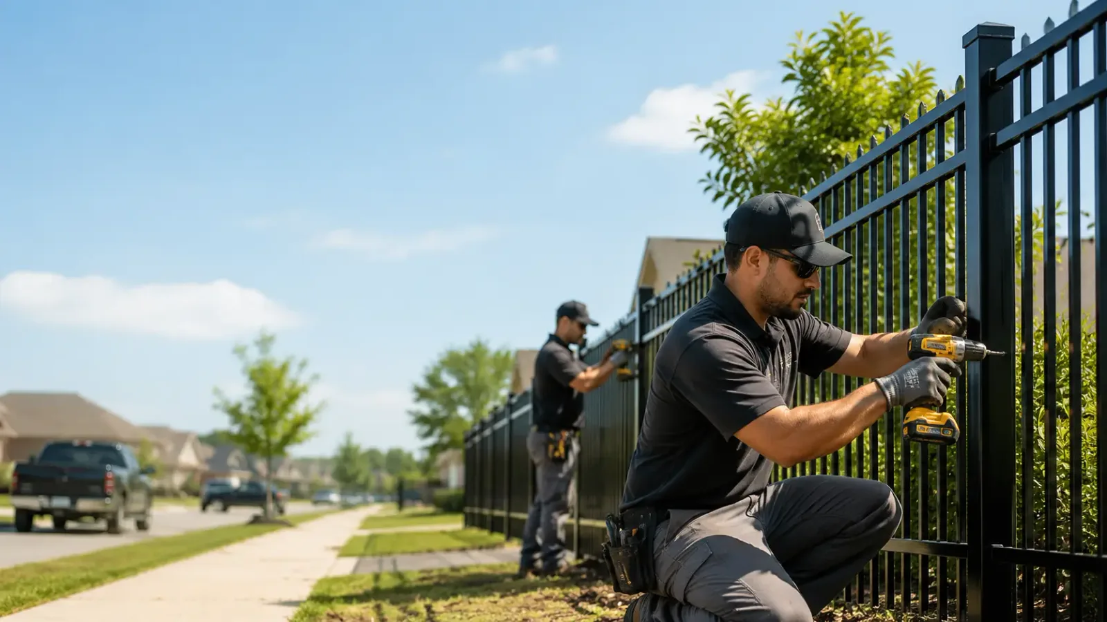 Metal Fence Installation in Byron, IL